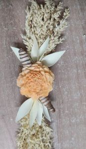 Handcrafted Multicolor Sola Wood Flower