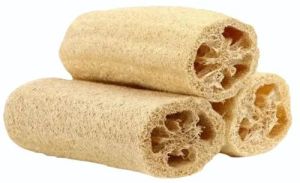 Light Brown Natural Loofah Sponge