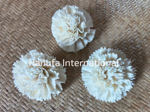 Handmade White Sola Flowers