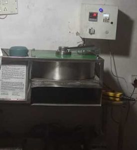 Mechanised Makhana Popping Machine