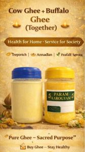 Combo Cow and Buffalo Ghee