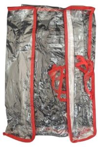 PVC Zipper Kurti Packaging Bag