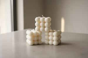 Square Bubble Scented Candle