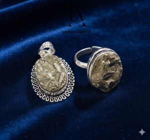 Pyrite Stone Ring