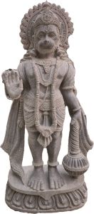 Granite Hanuman Statue