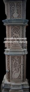 Temples Stone Pillar