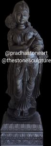 Nartaki Black Stone Statue