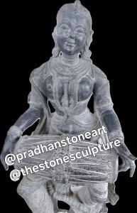 Stone Apsara Devdasi Statue
