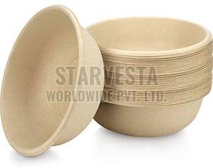Round Sugarcane Bagasse Disposable Bowl