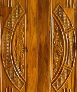 84 Inch Teak Wood Door