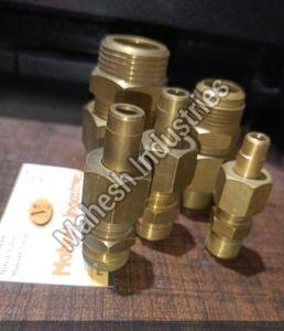Oxygen Brass Male Connectors