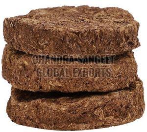 Dry Cow Dung Cake