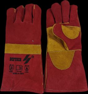 Industrial Safety Leather Gloves