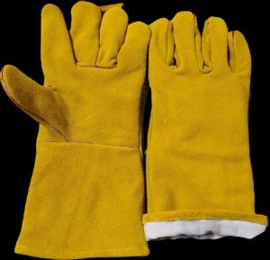 Industrial Safety Leather Gloves