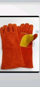 Leather Welding Safety Gloves