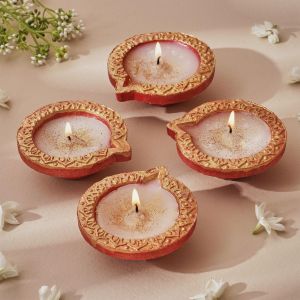 Plain Diya Candle