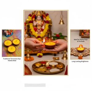 Plain Clay Ghee Diya