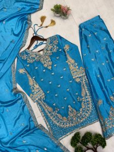Blooming Georgette Sharara Suit