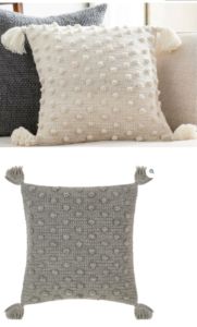 Knitted Cushion Cover