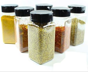 Glass Spice Jar