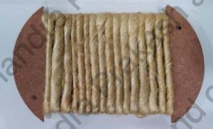 Golden Jute Single Ply Thick Handspun Yarn