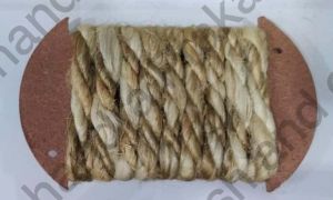 Grey Golden Jute 3 Ply Handspun Yarn