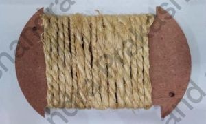 Natural Banana Fiber Two Ply Handspun Loose Twist Yarn