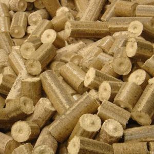 Wood Chip Biomass Briquettes