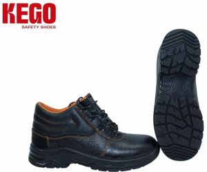 Kego Beston Black Industrial PU Sole Safety Shoes