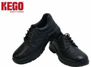 Kego KG-PUL-1006 Black Barton Leather PU Safety Shoes