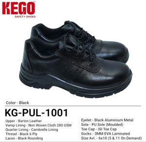 KG-PUL-1001 Barton Leather PU Safety Shoes