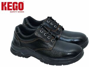 Kego KG-PUL-1005 Black Barton Leather PU Safety Shoes