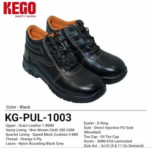 Kego KG-PUL-1003 Leather PU Safety Shoes