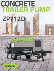 HBT50.10.60RS Concrete Trailer Pump