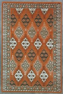 Brown Jute Hand Tufted Carpet