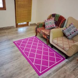 Pink Cotton Rug