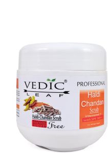 Vedic Leaf Haldi Chandan Face Scrub