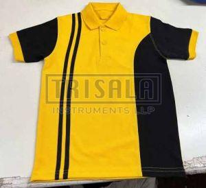 Striped Boys Half Sleeve School Polo T Shirt