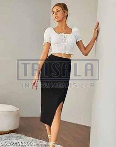 Stylish Women&rsquo;S Corporate Pencil Skirt