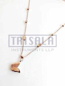 Women Trendy Gold Plated Pendant Chain