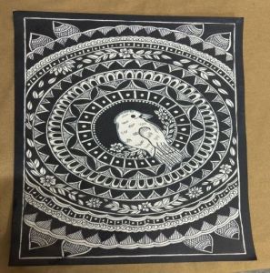 Madhubani Bird Painting