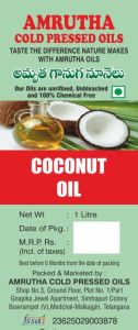 Cold Pressed Coconut Oil