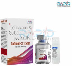 Cefimelt S Ceftriaxone Sodium Sulbactam Injection