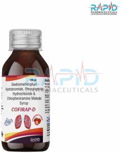 Cofirap D Dextromethorphan Hydrobromide Phenylephrine Hydrochloride Chlorpheniramine Cough Syrup