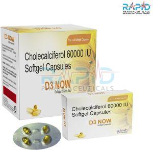 D3 Now Cholecalciferol Vitamin D3 Capsule