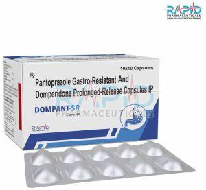 Dompant SR Pantoprazole Sodium Domperidone Capsule