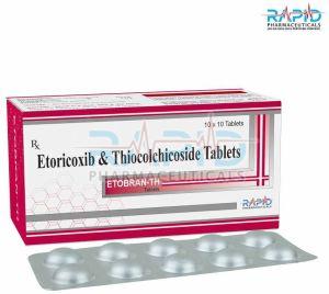 Etobran TH Etoricoxib Thiocolchicoside Tablet