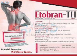 Etobran TH Etoricoxib Thiocolchicoside Tablet