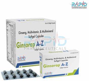 Ginsorap Az Multivitamins Multimineral Softgel Capsule