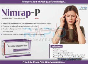 Nimrap P Nimesulide Paracetamol Tablet